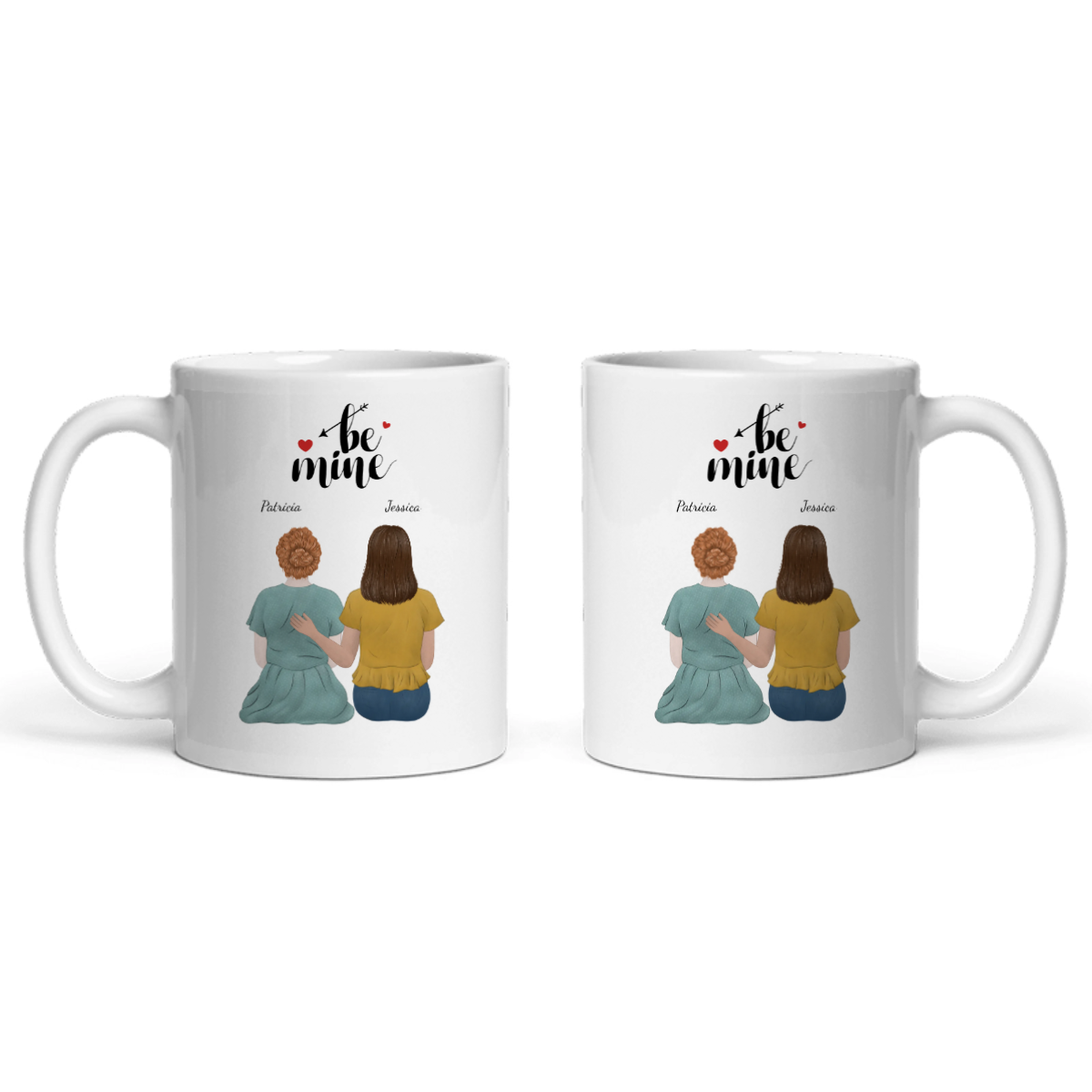 Liebe liegt in der Luft Keramiktasse