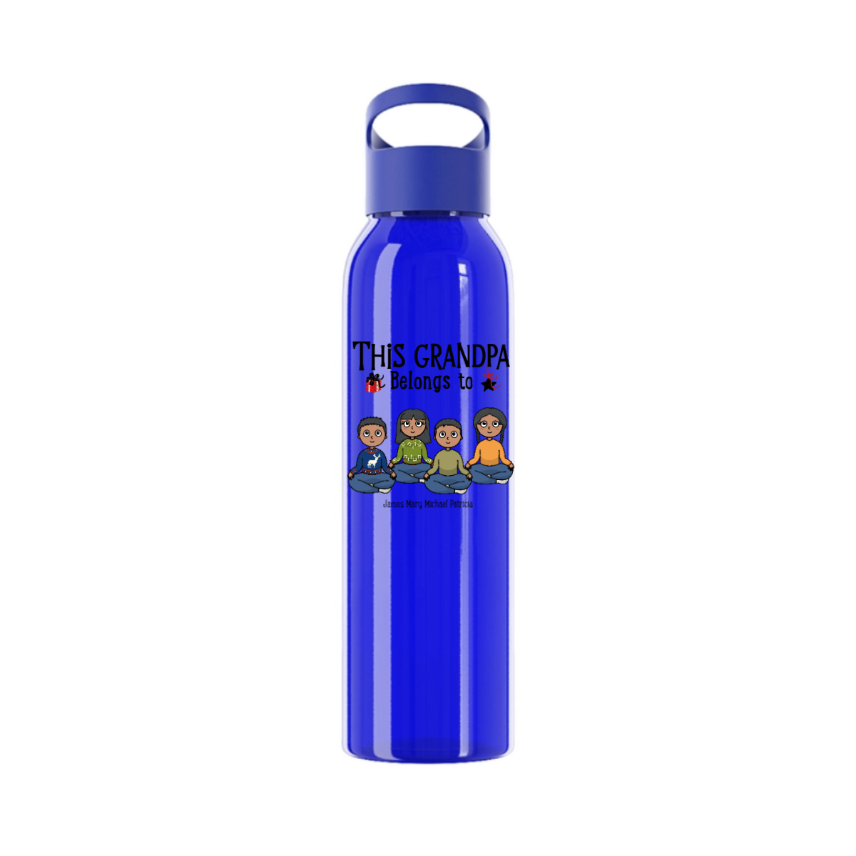 Diese Großeltern gehören zu Weihnacht Wasserflasche 650ml