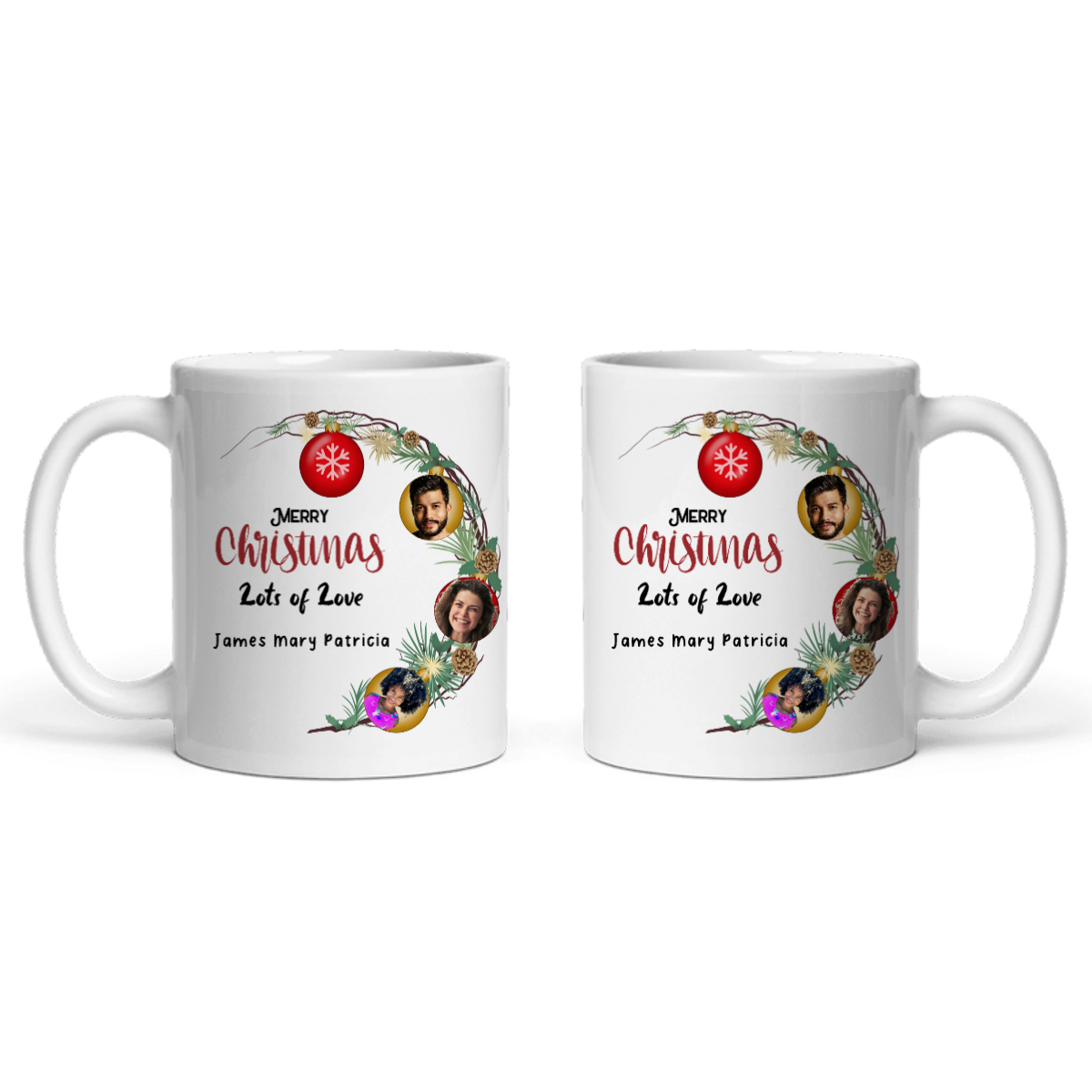 Frohe Weihnachten Keramiktasse