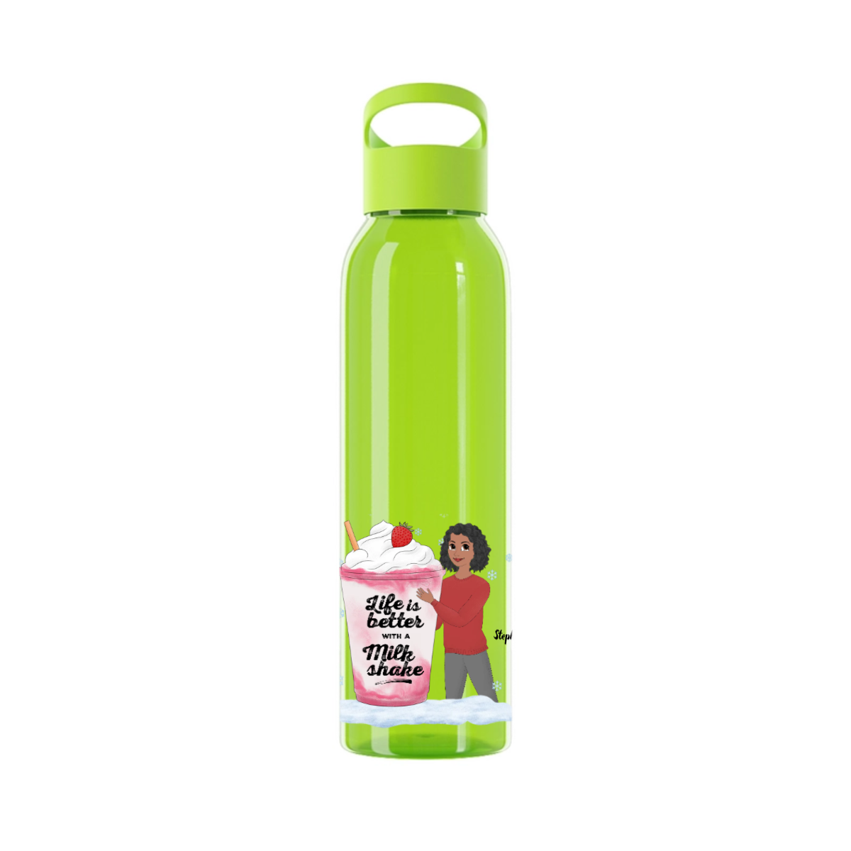Weihnachtsleben ist besser mit einem Getränk Wasserflasche 650 ml
