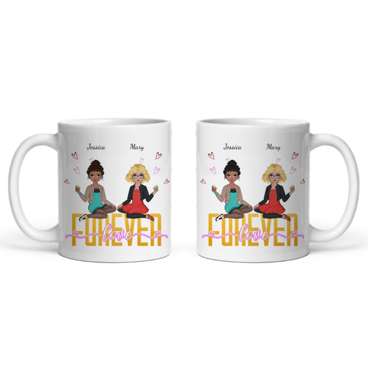 Für immer geliebt Keramiktasse