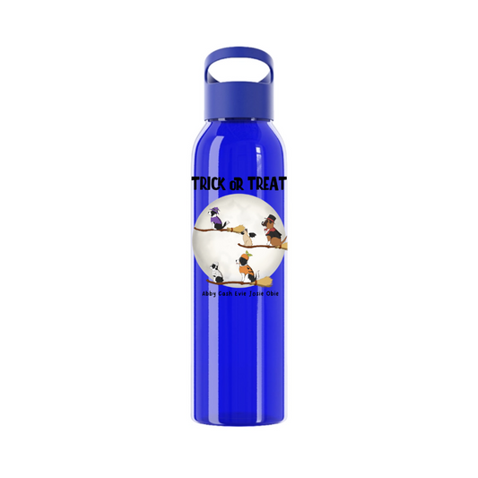 Süßes oder Saures Hunde Halloween Wasserflasche 650 ml