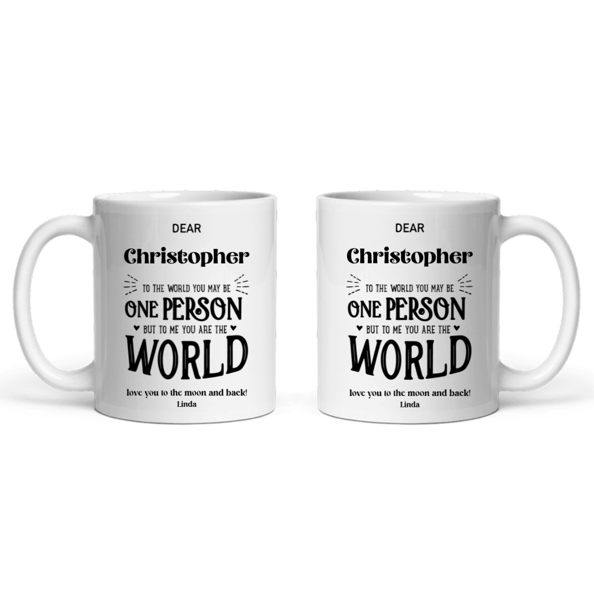 Liebe/r... Keramiktasse