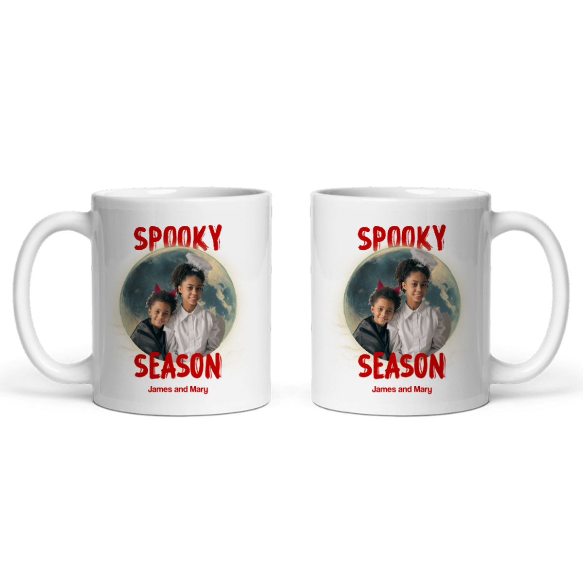 Gruselige Jahreszeit Halloween Keramiktasse