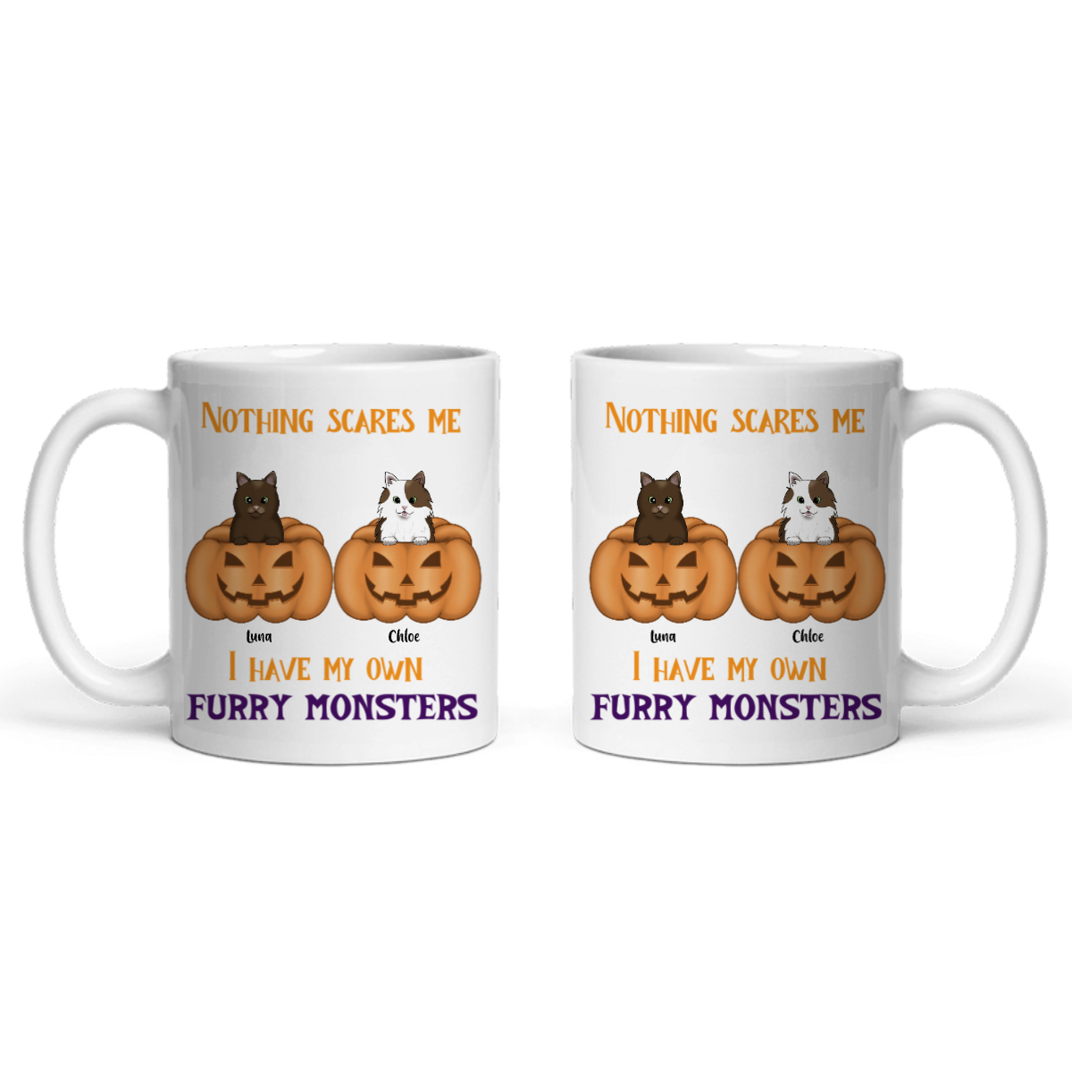 Nichts macht mir Angst, Halloween Keramiktasse