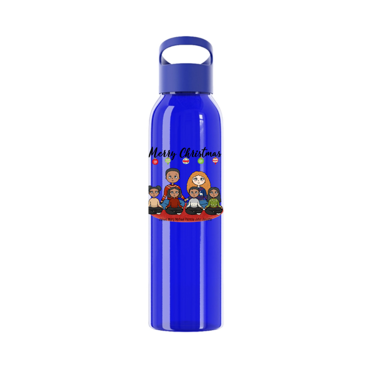 Frohe Weihnachten Wasserflasche 650ml