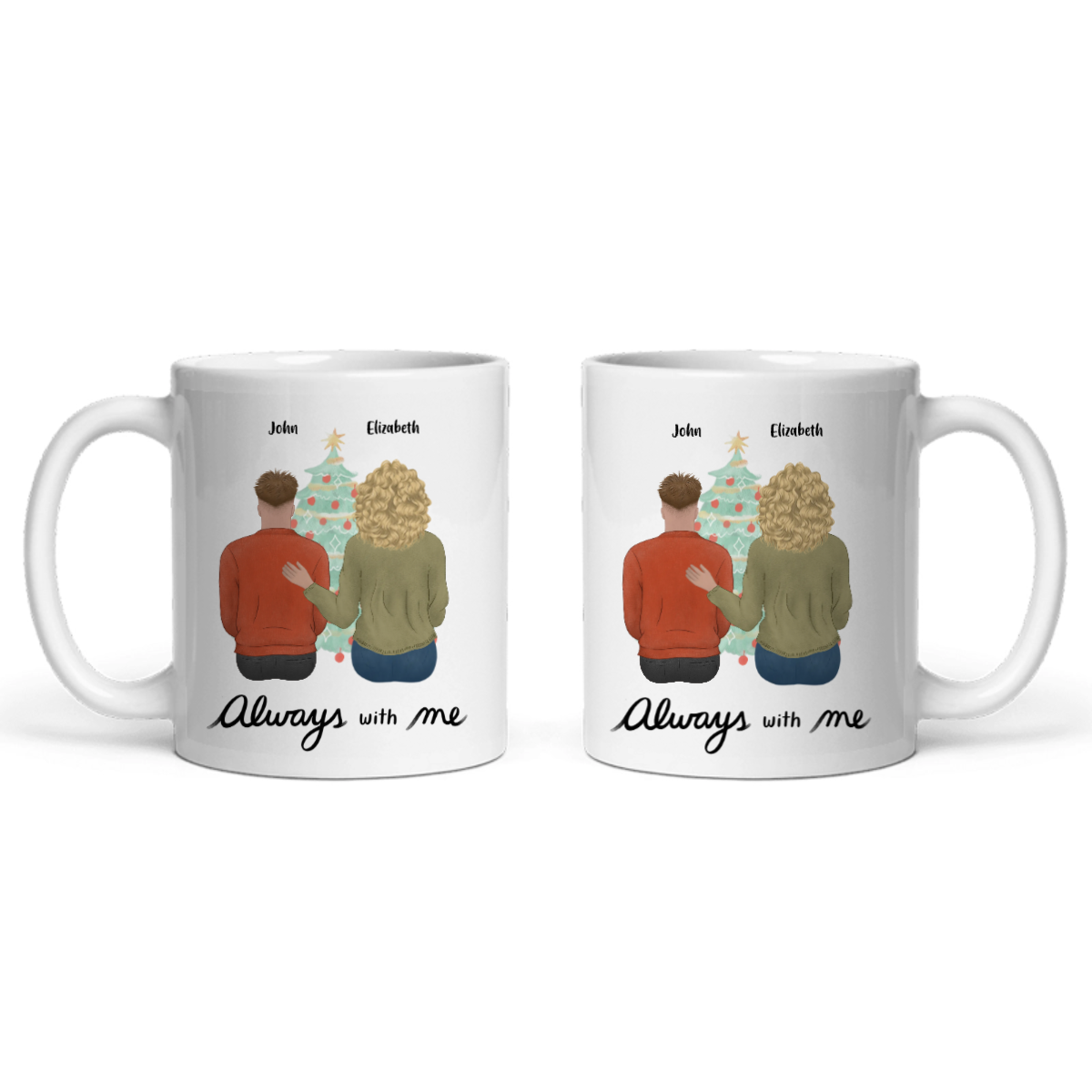 Immer bei mir Weihnacht Keramiktasse