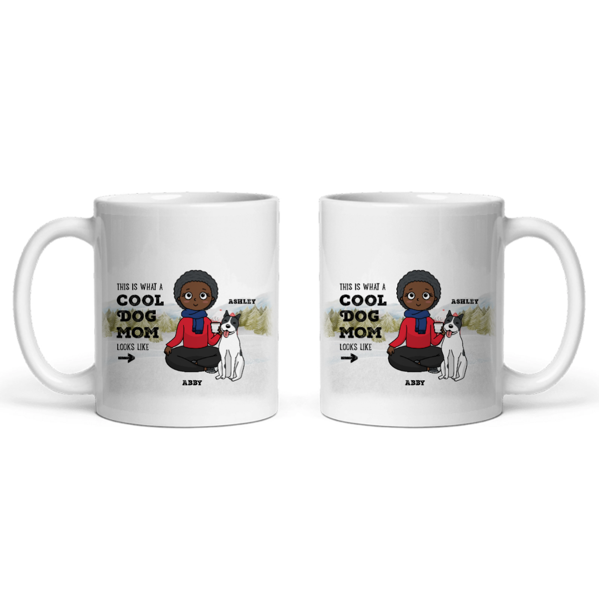 Coole Haustiermama Weihnacht Keramiktasse