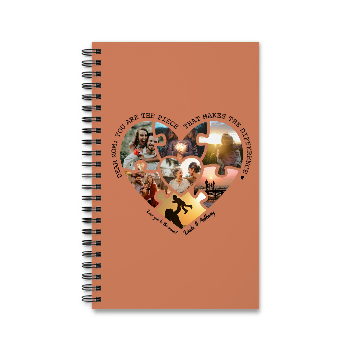 Muttertag Spiralnotizbuch