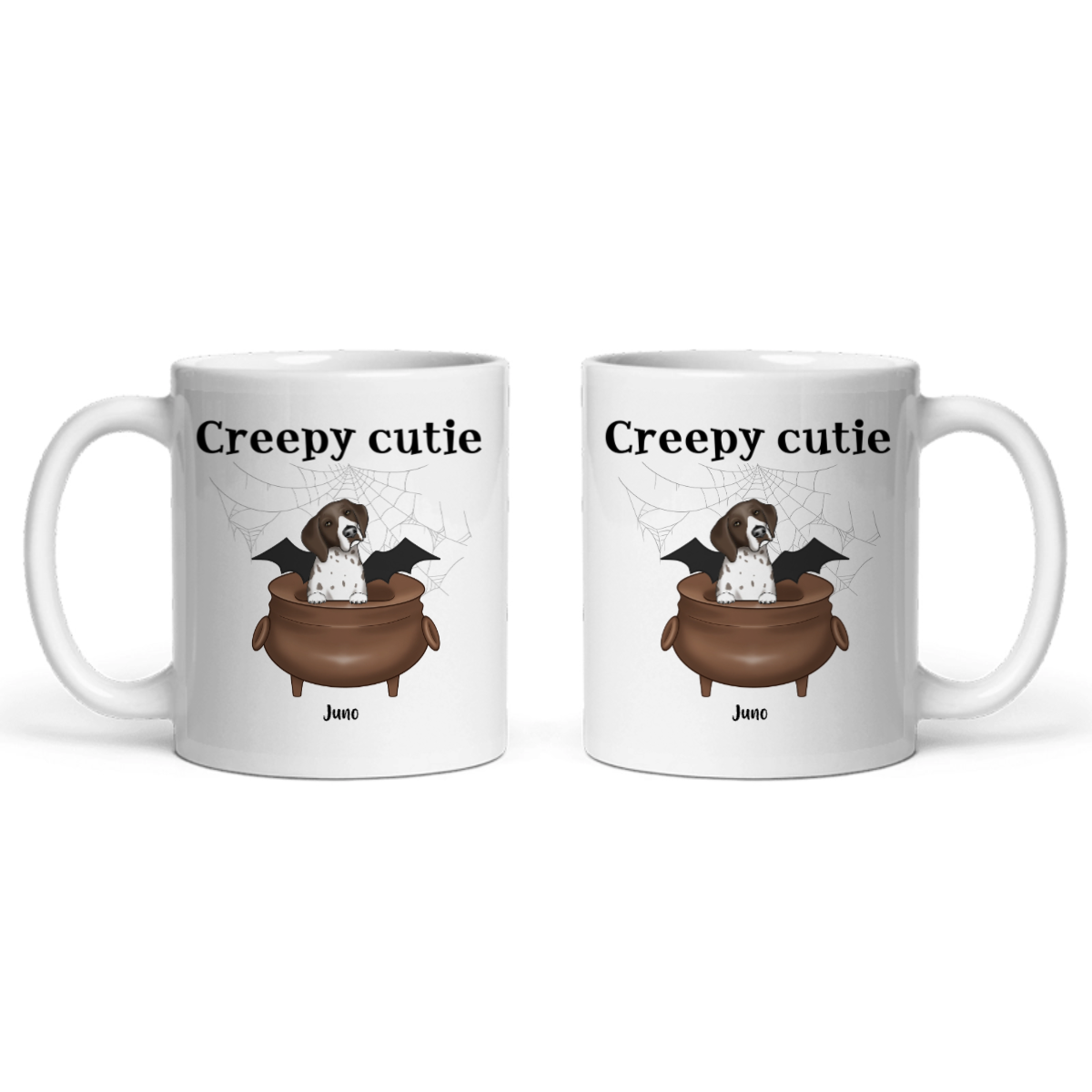 Gruselig Süße Hunde Halloween Keramiktasse
