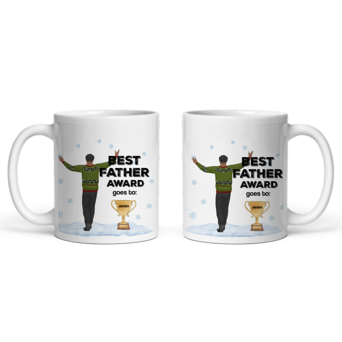 Bester Vater Auszeichnung Weihnacht Keramiktasse