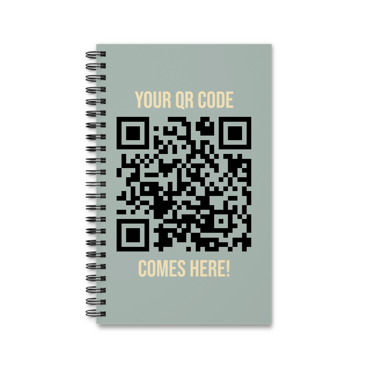Dein QR Code Spiralnotizbuch