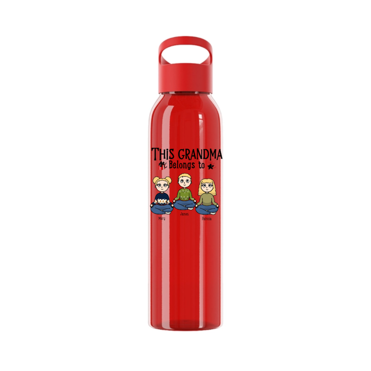 Diese Großeltern gehören zu Weihnacht Wasserflasche 650ml