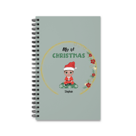 Mein erstes Weihnachten Spiralnotizbuch