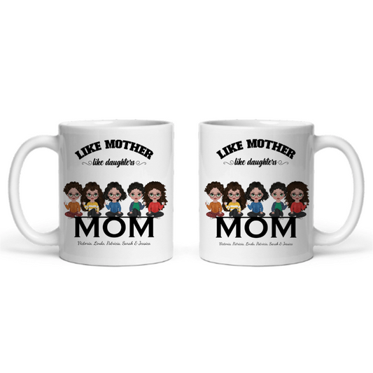 Wie die Mutter, so die Tochter Keramiktasse
