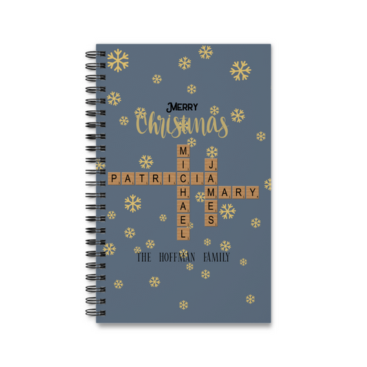 Frohe Weihnachten Spiralnotizbuch