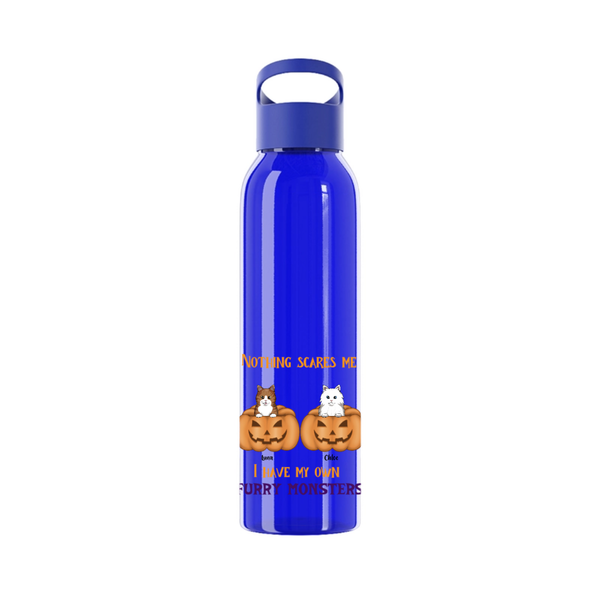 Nichts macht mir Angst Halloween Wasserflasche 650 ml