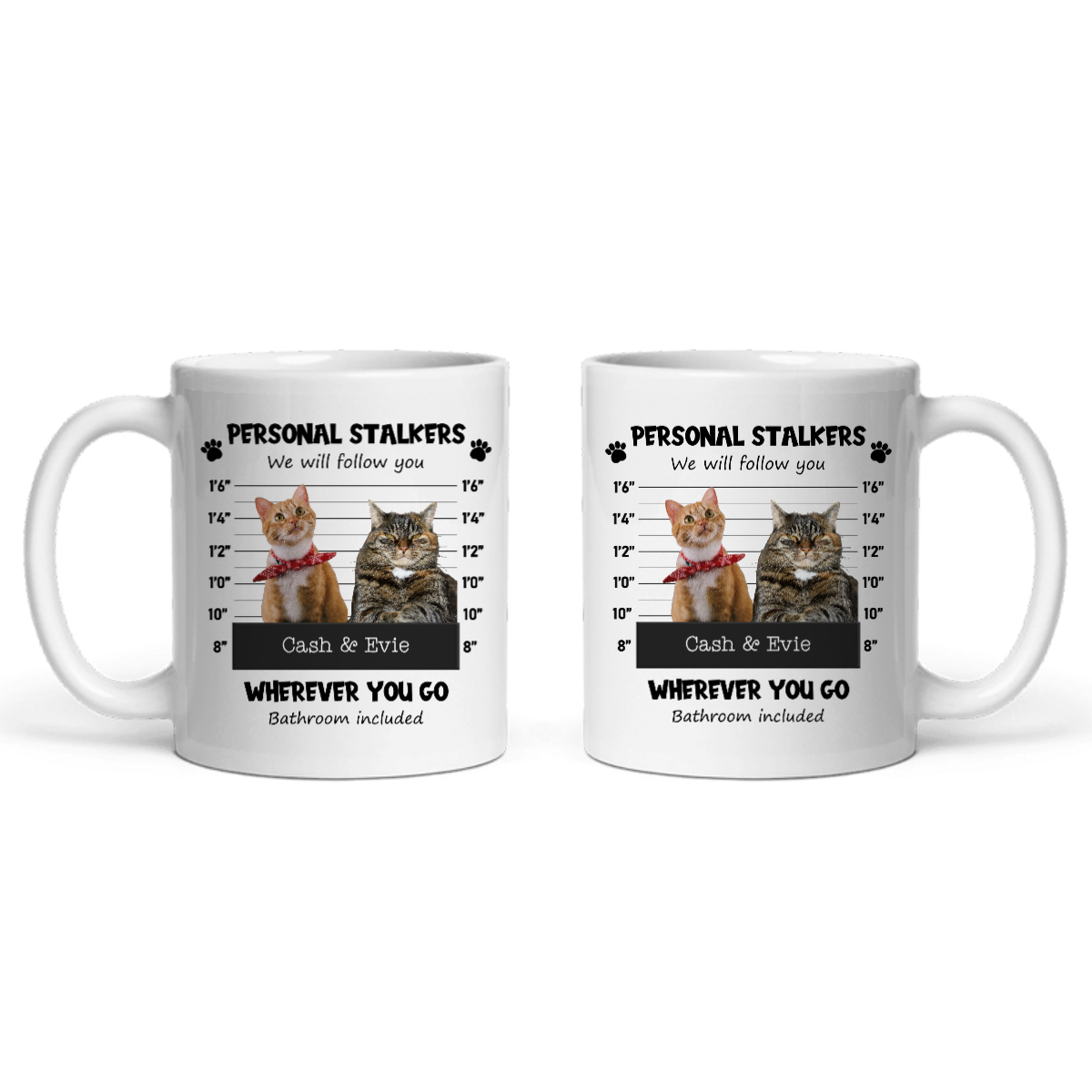 Persönliche Stalker Keramiktasse
