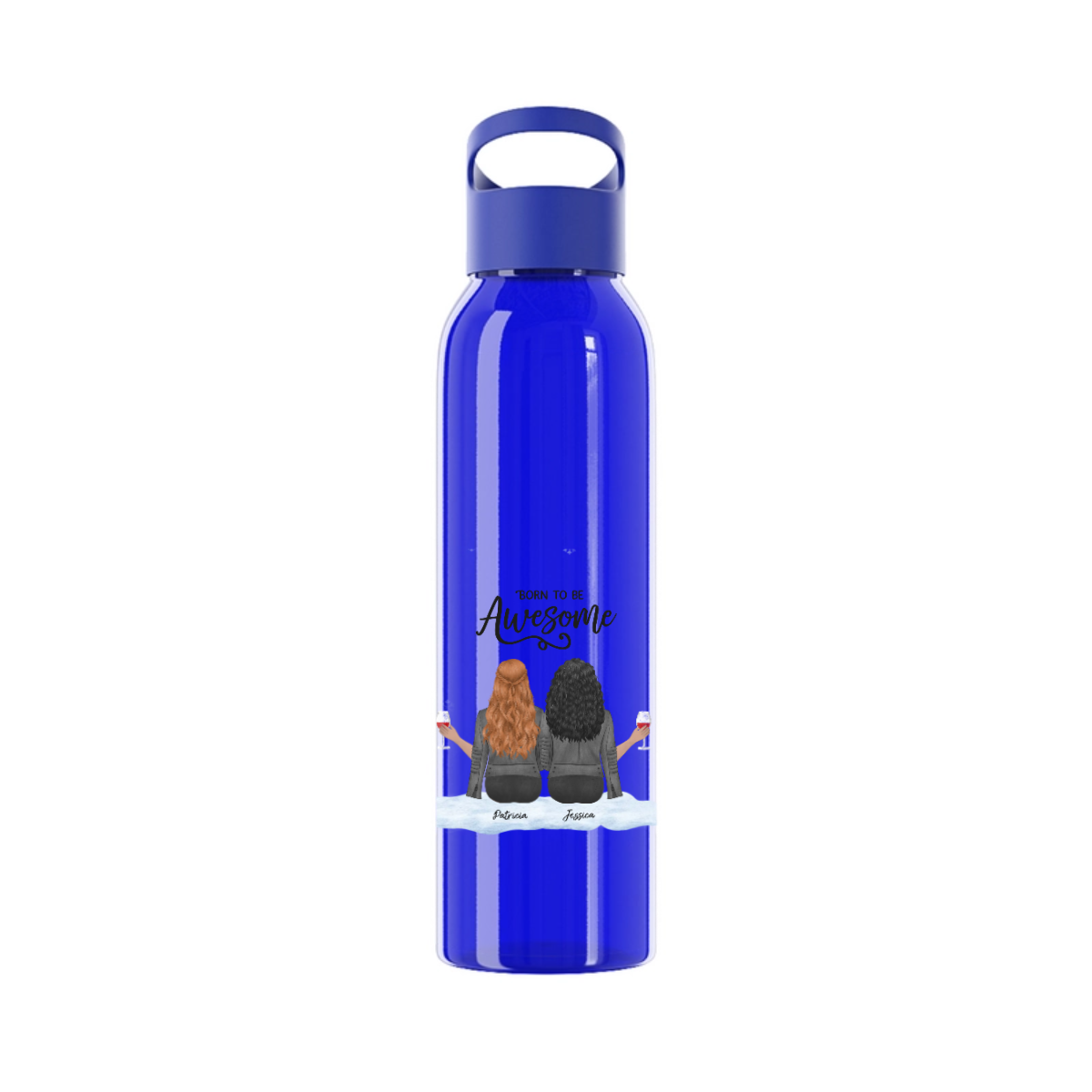 Besties Forever Weihnacht Wasserflasche 650 ml