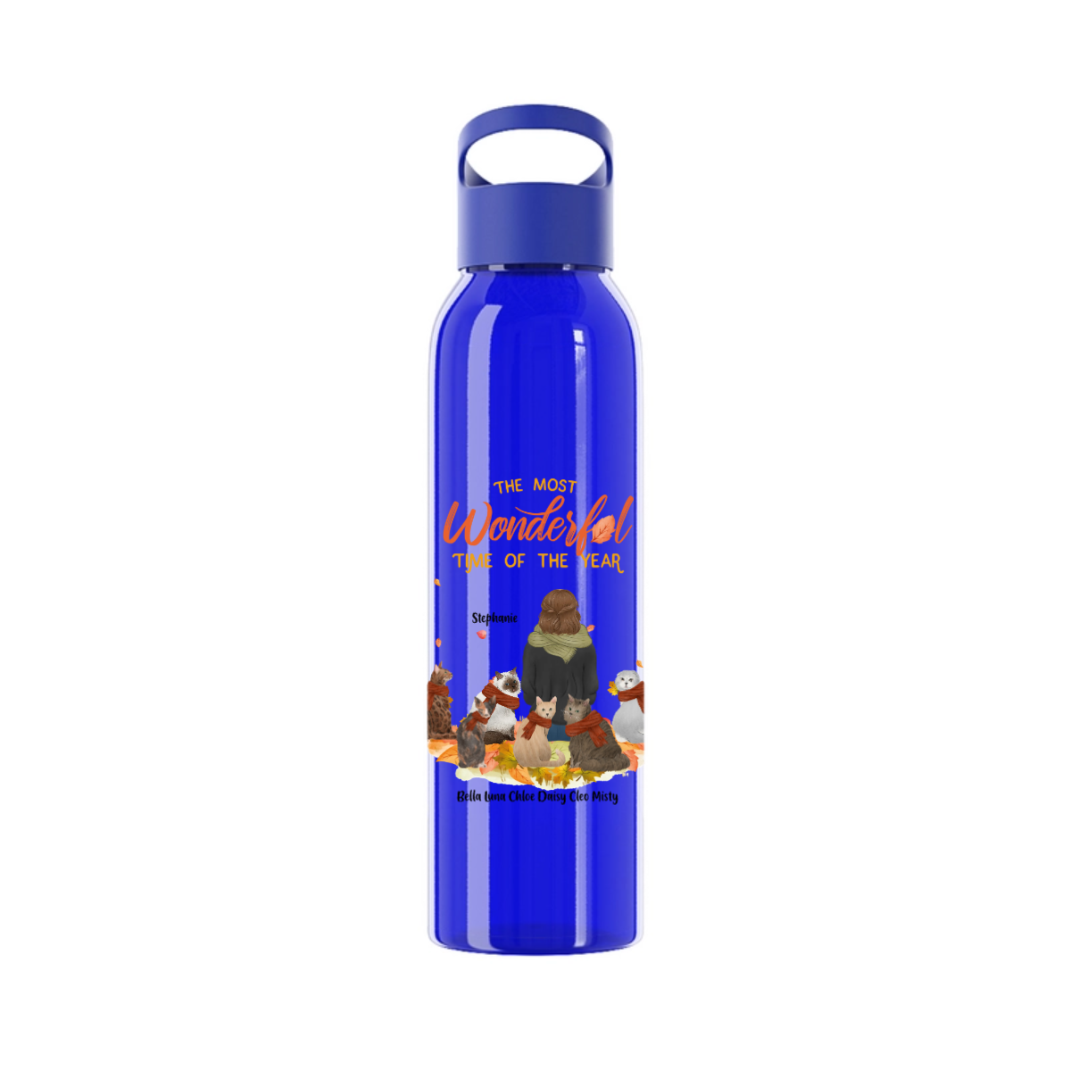 Die schönste Zeit des Jahres Wasserflasche 650ml