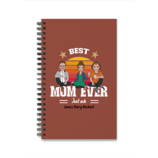 Beste Mama aller Zeiten Spiralnotizbuch