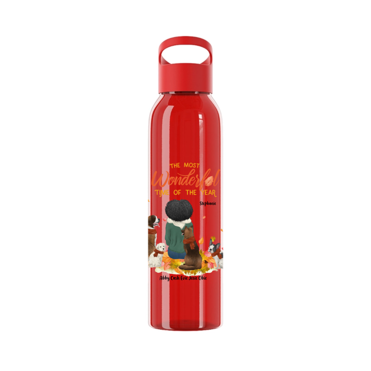 Die schönste Zeit des Jahres Wasserflasche 650ml