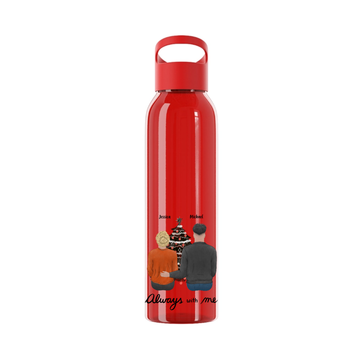 Immer bei mir Weihnacht Wasserflasche 650ml