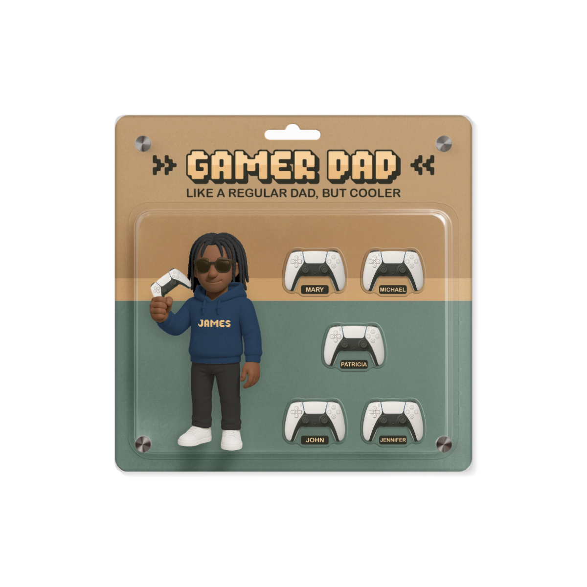 Gamer Dad Acrylic Wall Art Panel