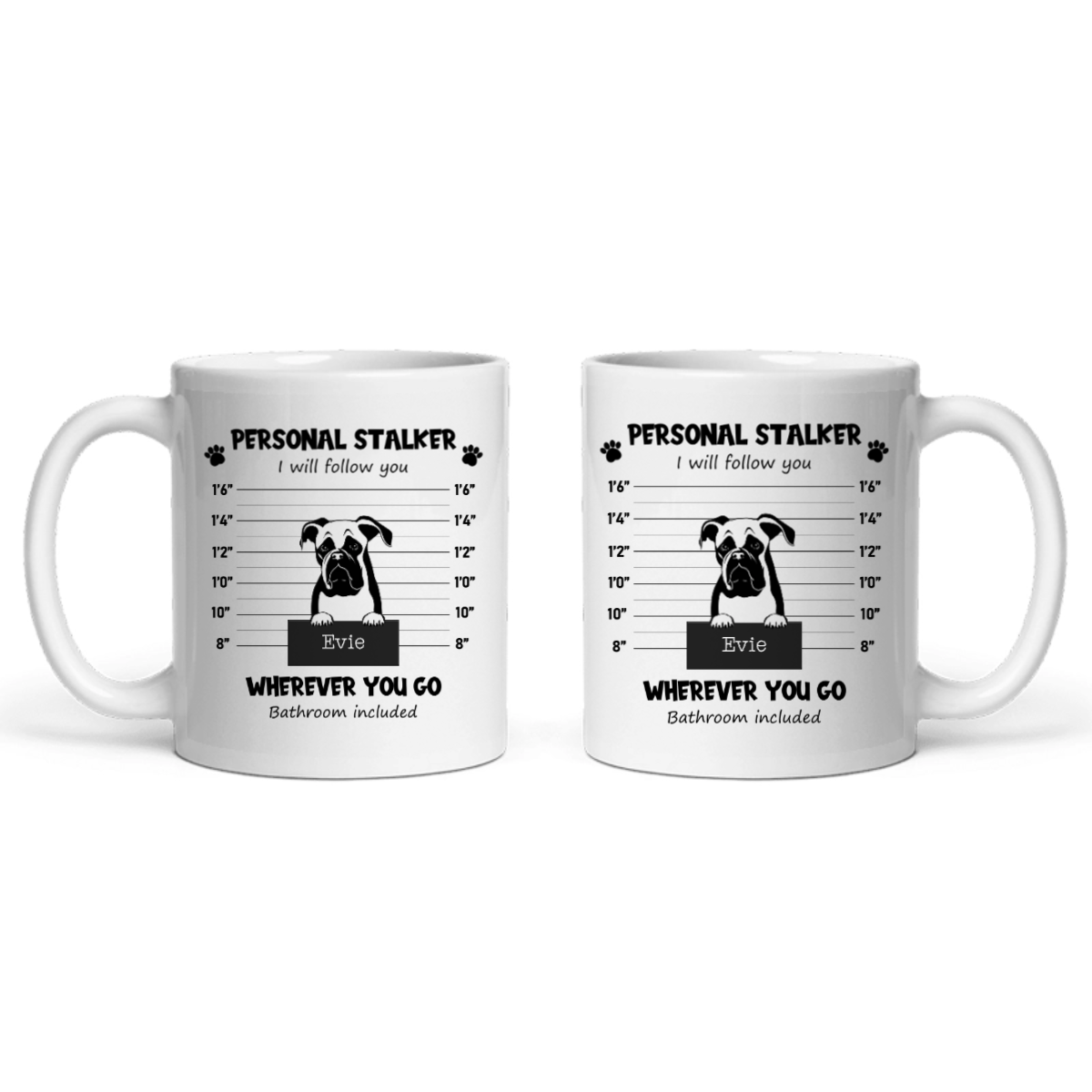 Persönliche Stalker Keramiktasse