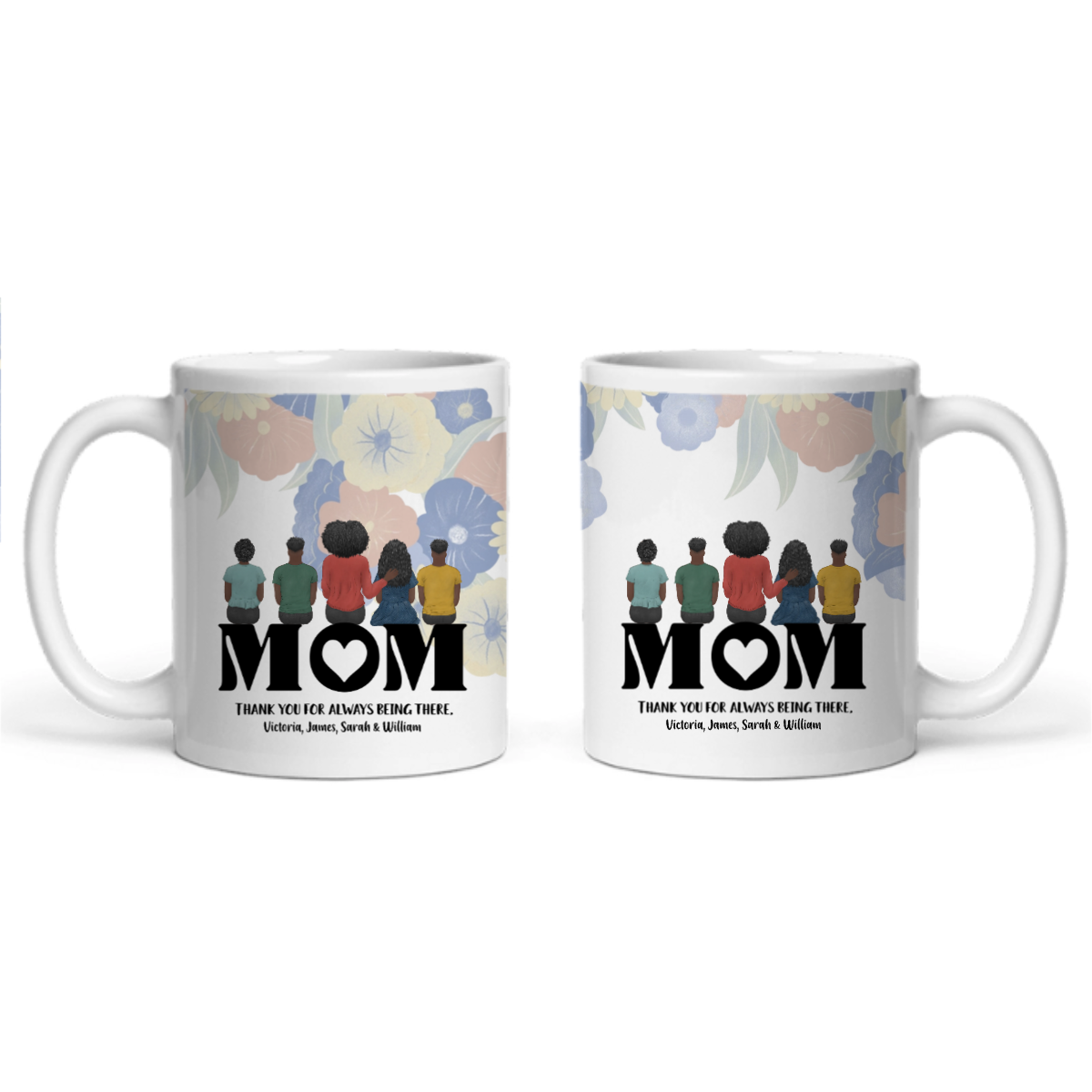 Mama, danke dass du da bist Keramiktasse