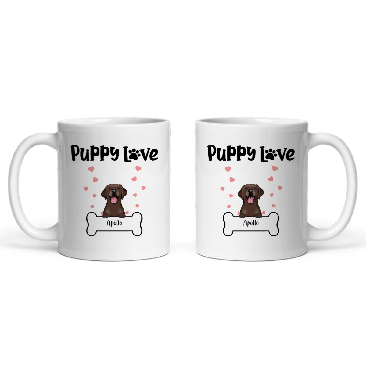 Welpenliebe Keramiktasse