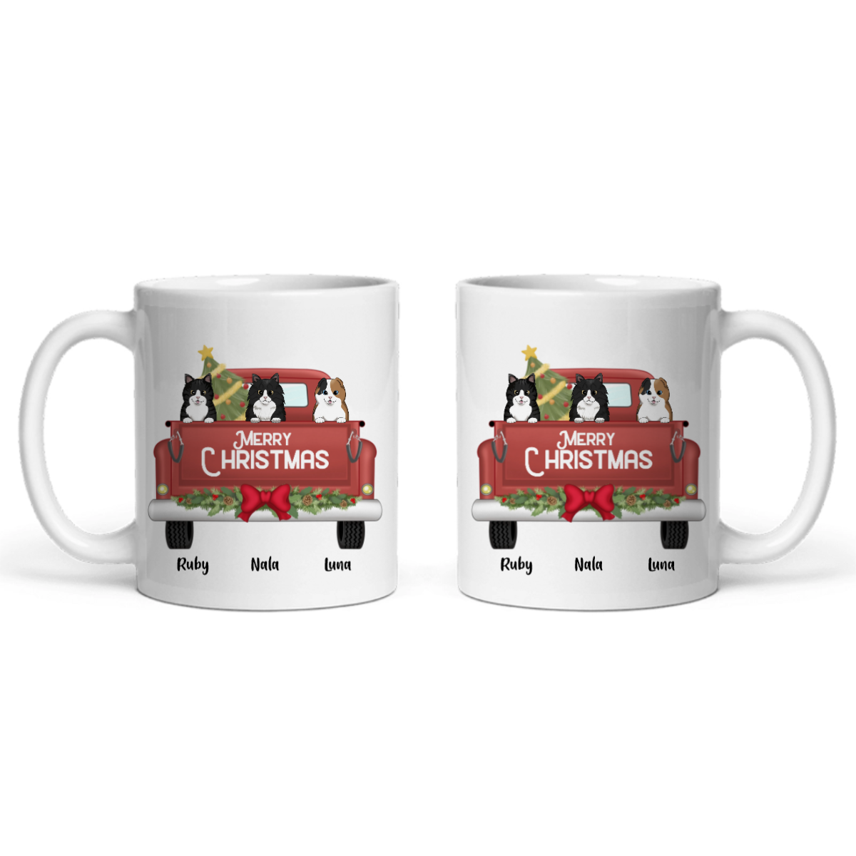 Frohe Weihnachten Keramiktasse