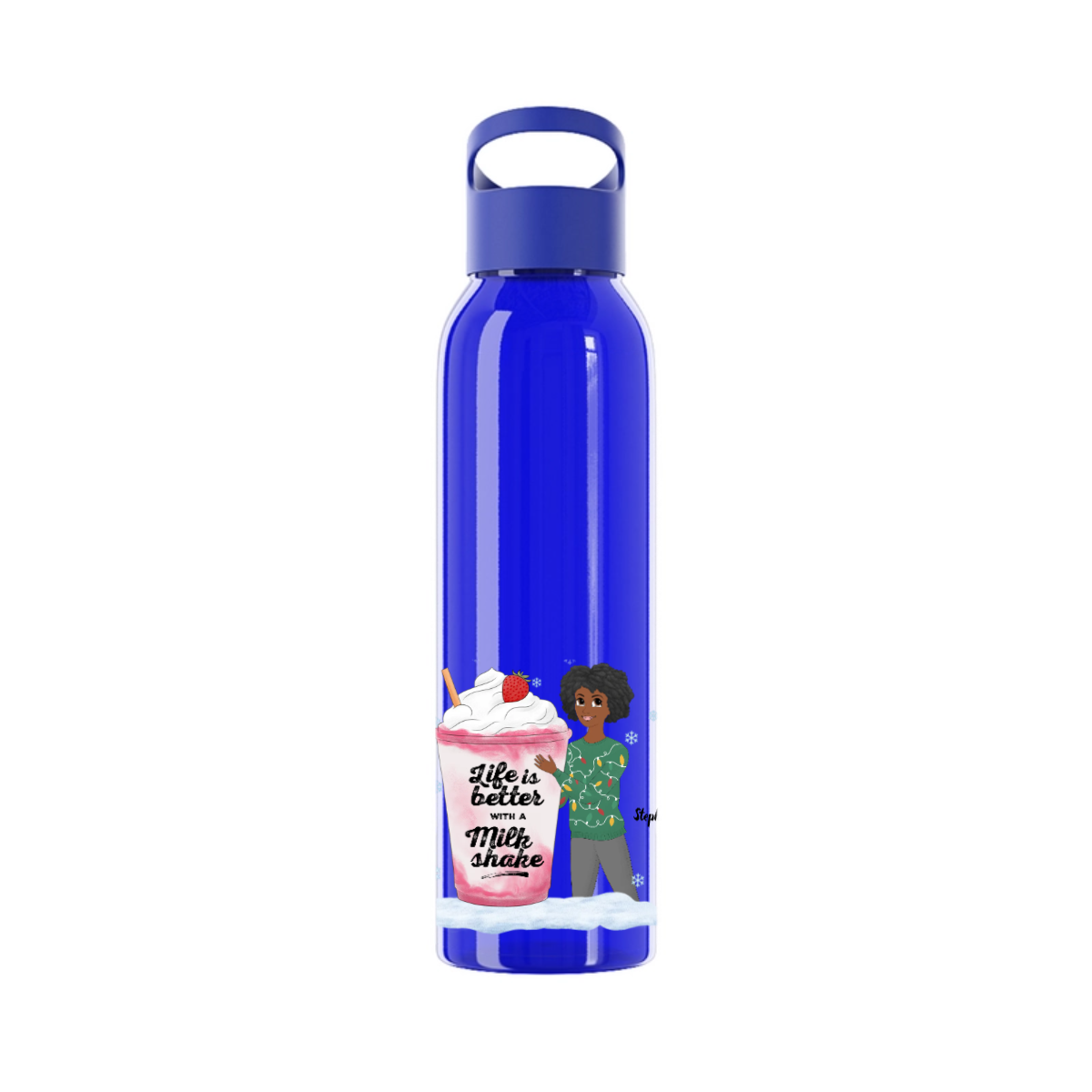 Weihnachtsleben ist besser mit einem Getränk Wasserflasche 650 ml