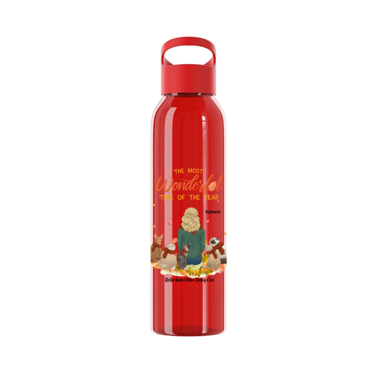 Die schönste Zeit des Jahres Wasserflasche 650ml