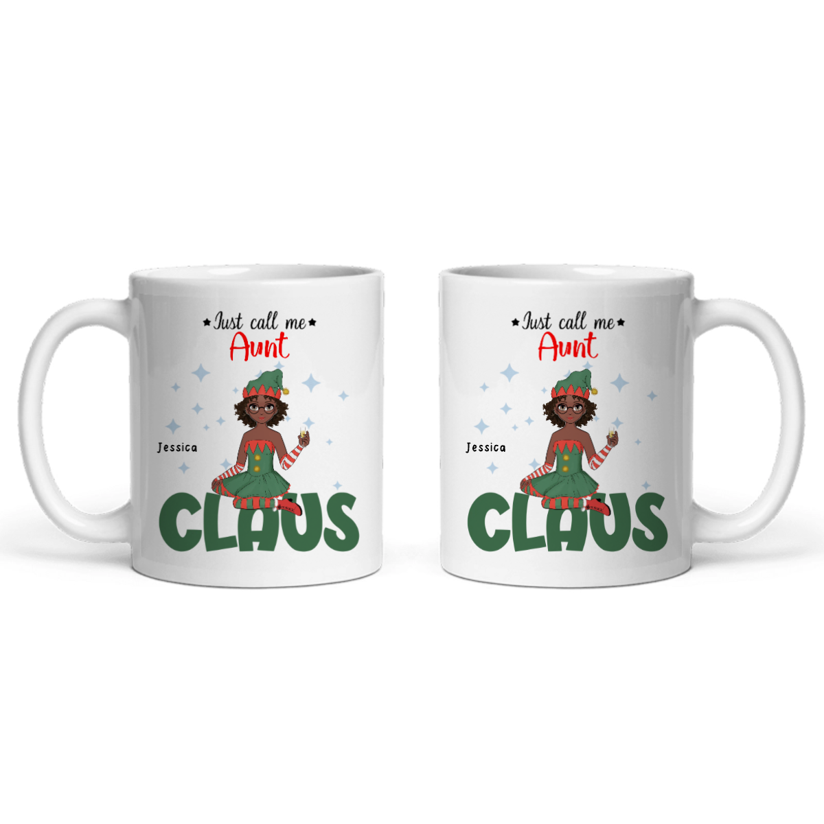 Nenn mich Oma Klaus Weihnacht Keramiktasse