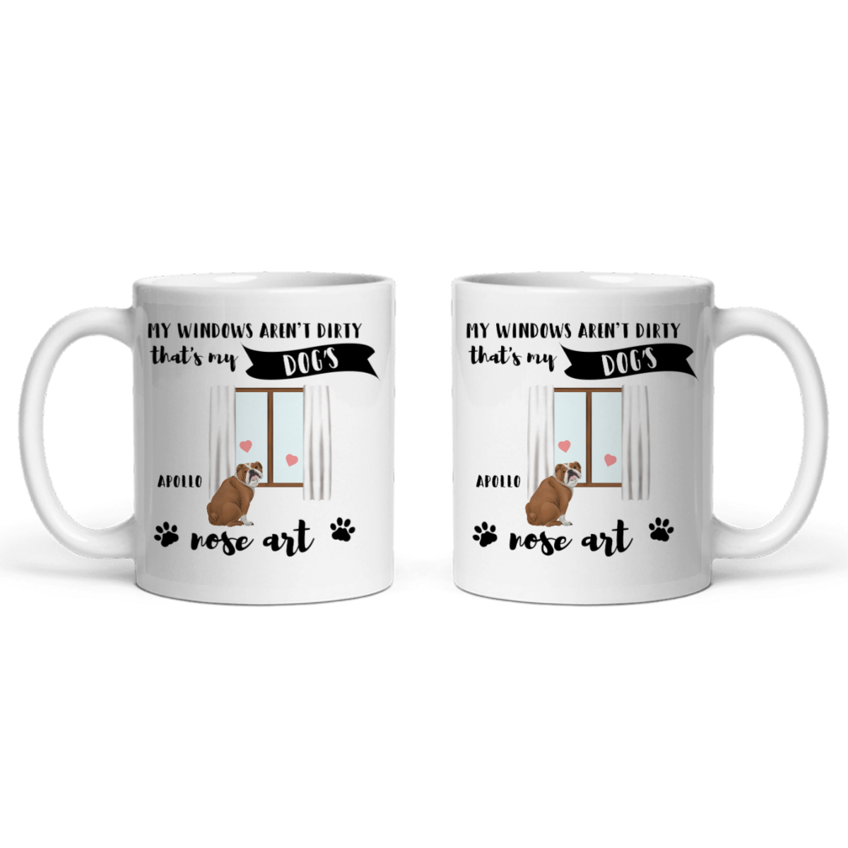 Das ist die Nasenkunst meines Hundes Keramiktasse