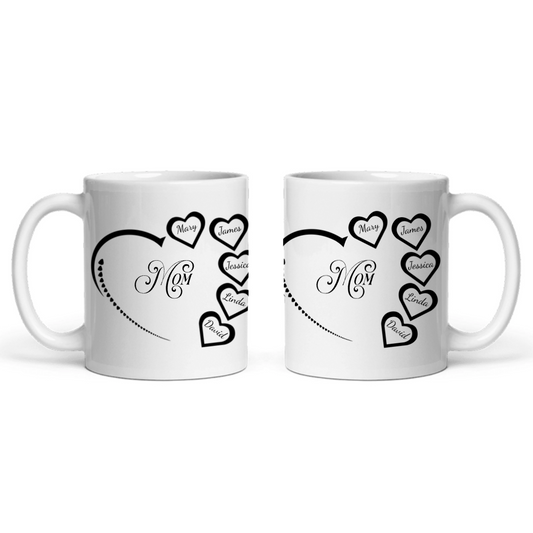 Herz Keramiktasse