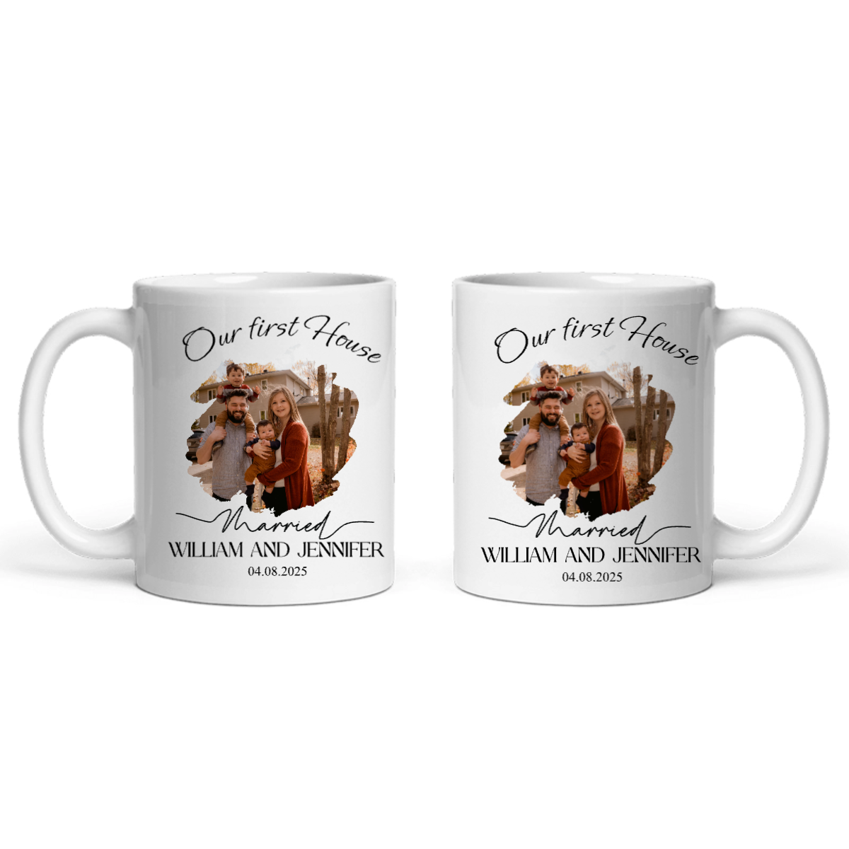 Verheiratet Keramiktasse