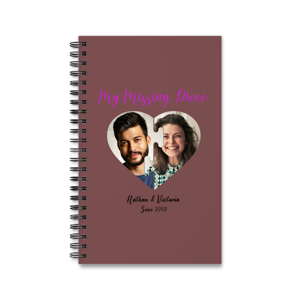 Mein fehlendes Stück Spiralnotizbuch