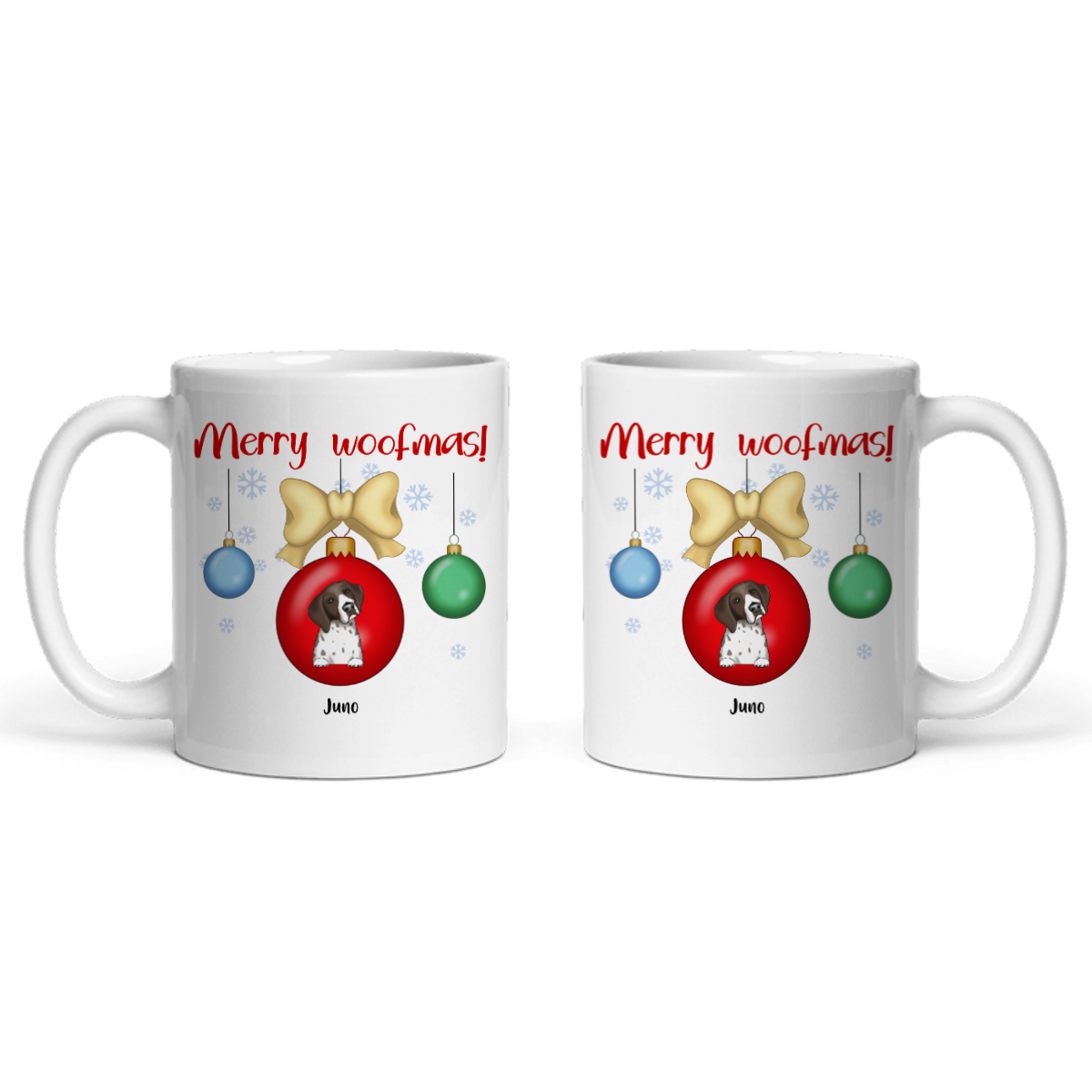 Frohe Woofnachten Weihnacht Keramiktasse