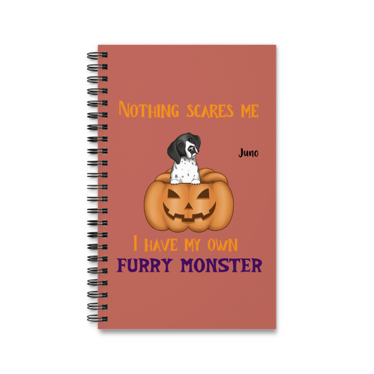Nichts macht mir Angst Halloween Spiralnotizbuch