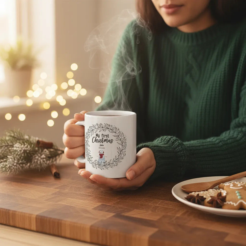 My First Christmas Ceramic Mug