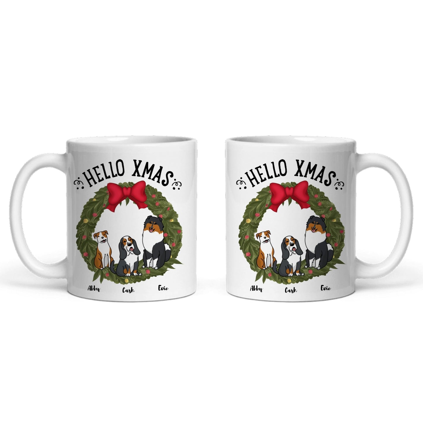 Hallo Xmas Weihnacht Keramiktasse
