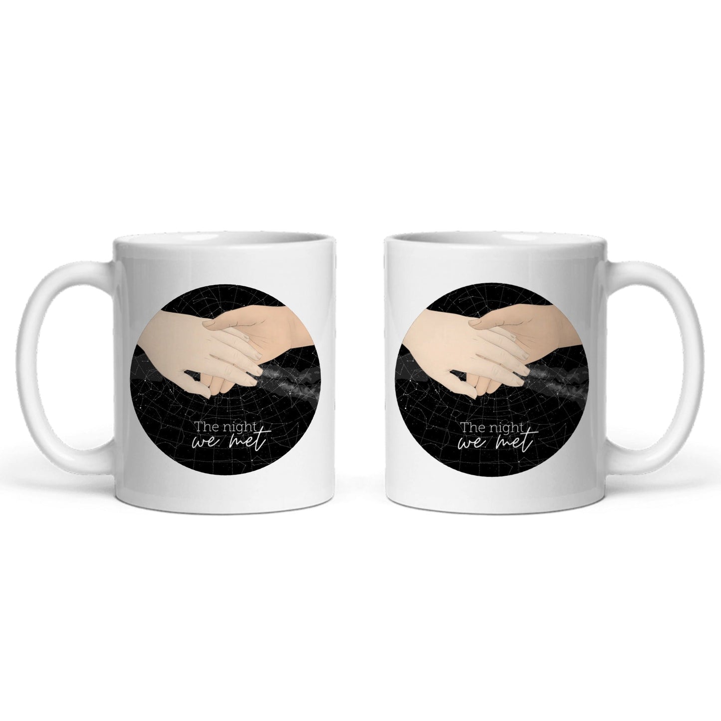 Die Nacht, in der wir uns trafen Keramiktasse
