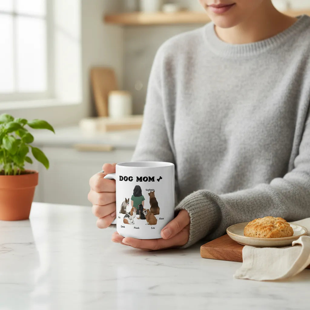 Hundemama Keramiktasse