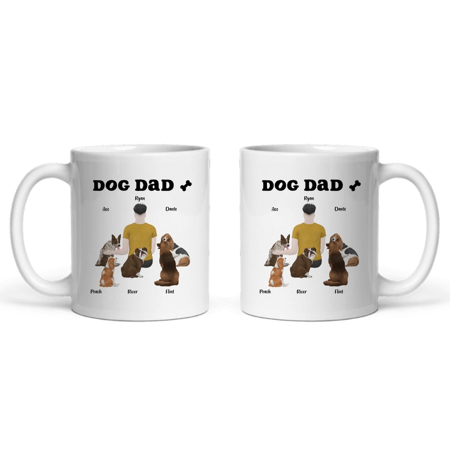 Hundepapa Keramiktasse