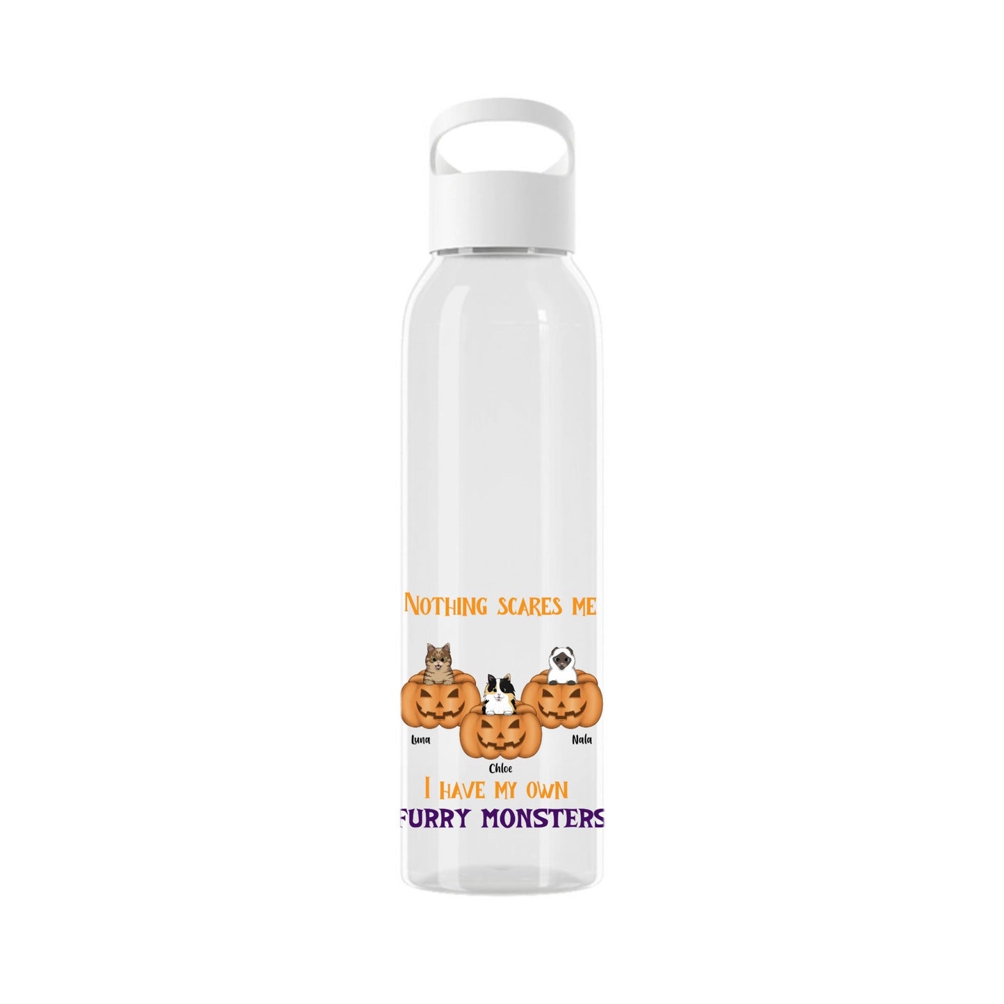 Nichts macht mir Angst Halloween Wasserflasche 650 ml