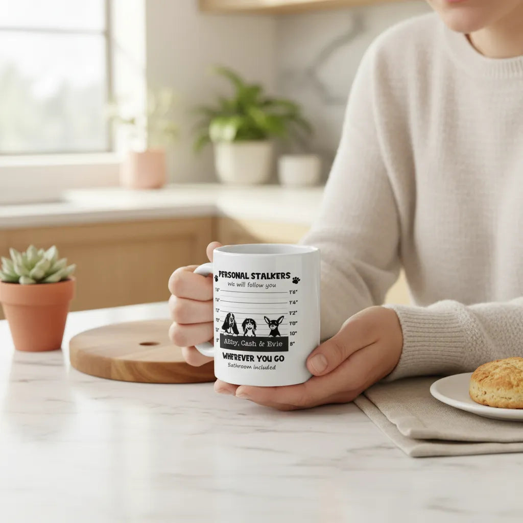Persönliche Stalker Keramiktasse