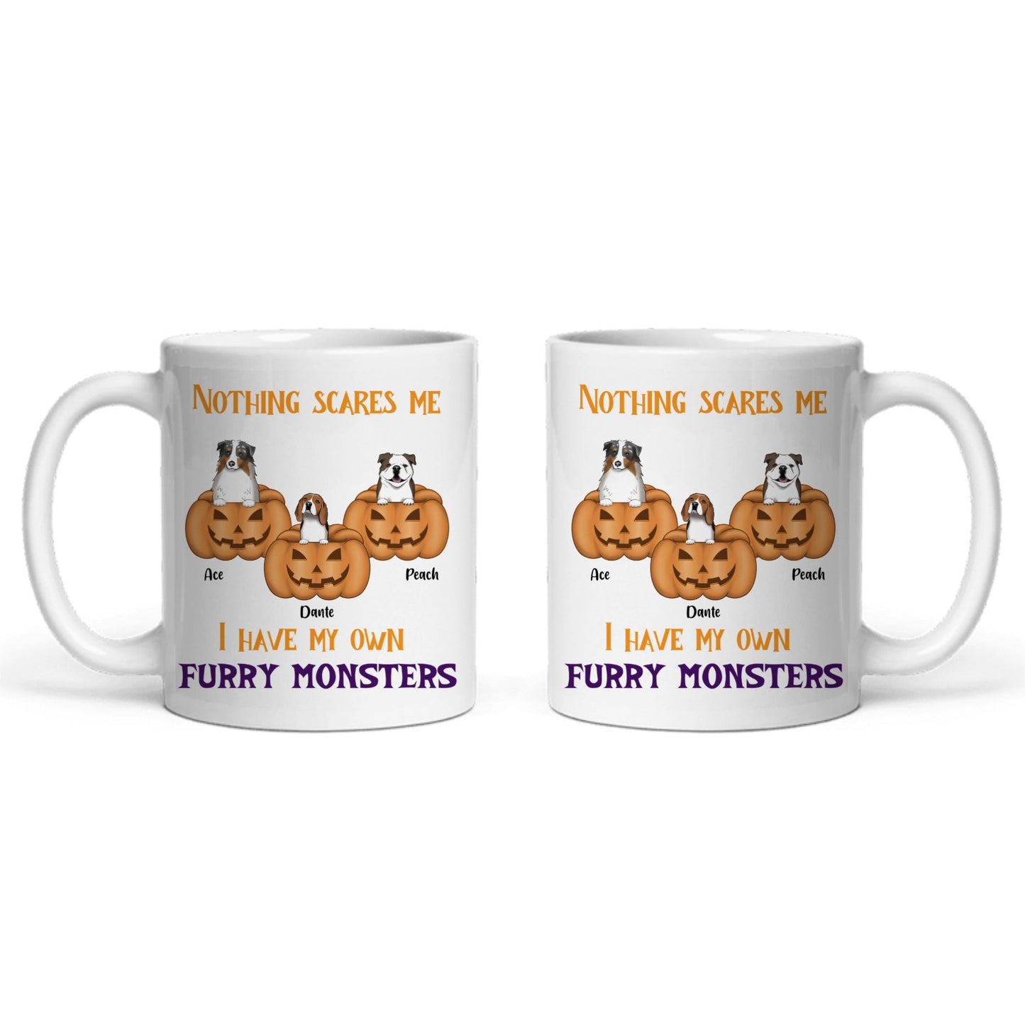 Nichts macht mir Angst, Halloween Keramiktasse