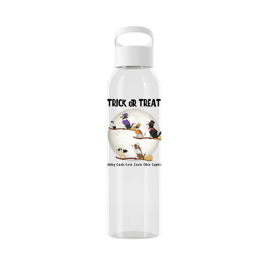 Süßes oder Saures Hunde Halloween Wasserflasche 650 ml